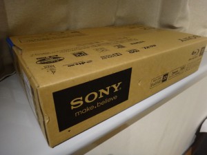 SONY ブルーレイディスク/DVDレコーダーBDZ-EW500　外箱