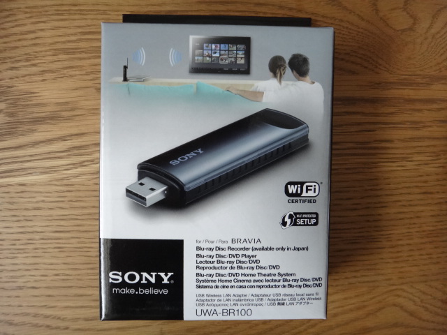 SONY BRAVIA用 USB 無線LANアダプター UWA-BR100 | Shotalog Mono