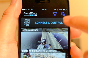 GoPro HERO4 と GoPro Appを連携する