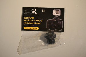 GoProアクセサリレビュー|カメラのホットシューにGoProを装着(ホットシューマウント REC-B66) 購入レビュー