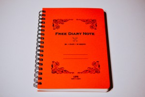 LIFE ライフ 日記帳 FREE DIARY NOTE 購入レビュー|D1528