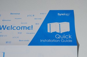 Synology DiskStation DS216jクイックガイド