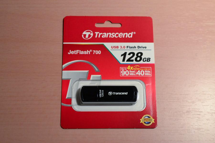 【Amazon.co.jp限定】 Transcend USBメモリ 64GB USB 3.0 キャップ式 ブラック (無期限保証) TS64GJF700E
